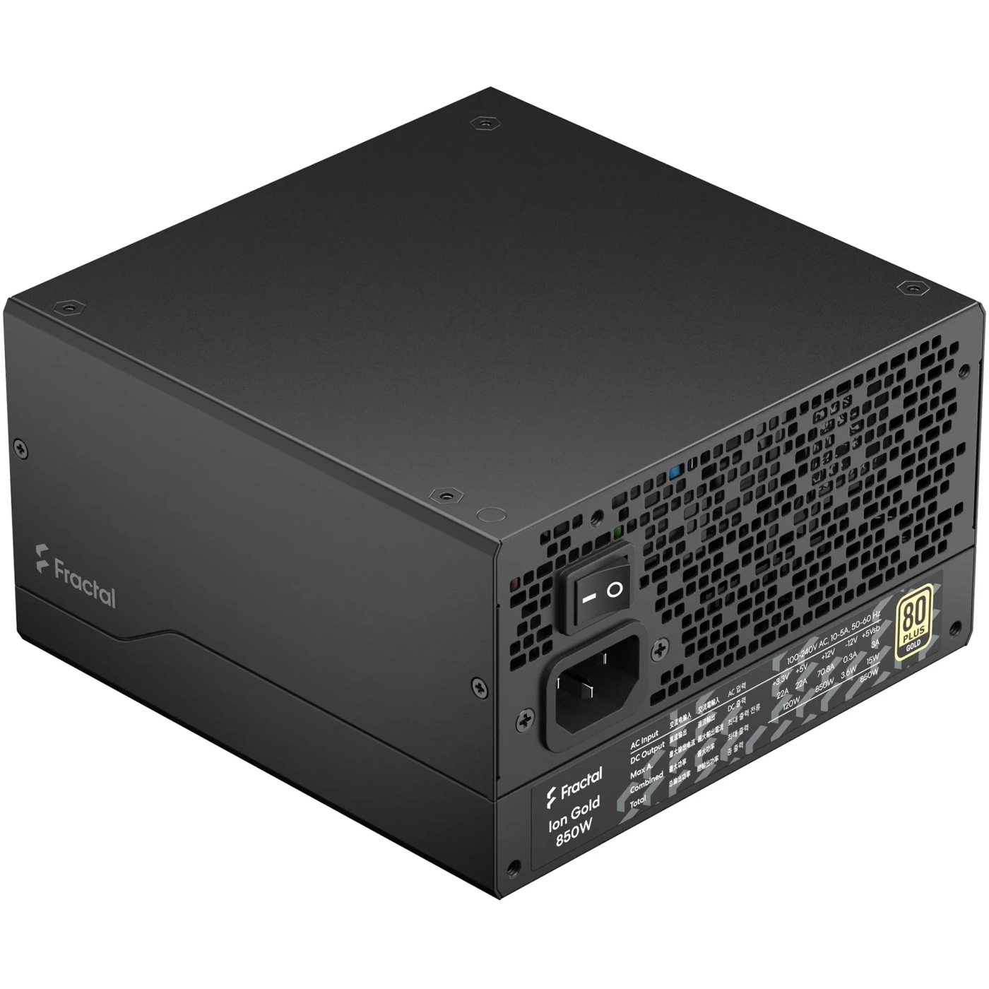 Купити Блок живлення Fractal Design 850W Ion Gold (FD-P-IA2G-850-EU) - фото 8
