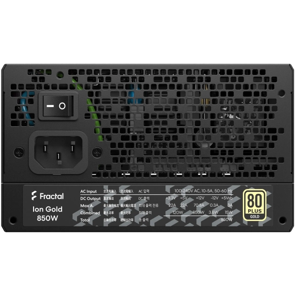 Купити Блок живлення Fractal Design 850W Ion Gold (FD-P-IA2G-850-EU) - фото 9