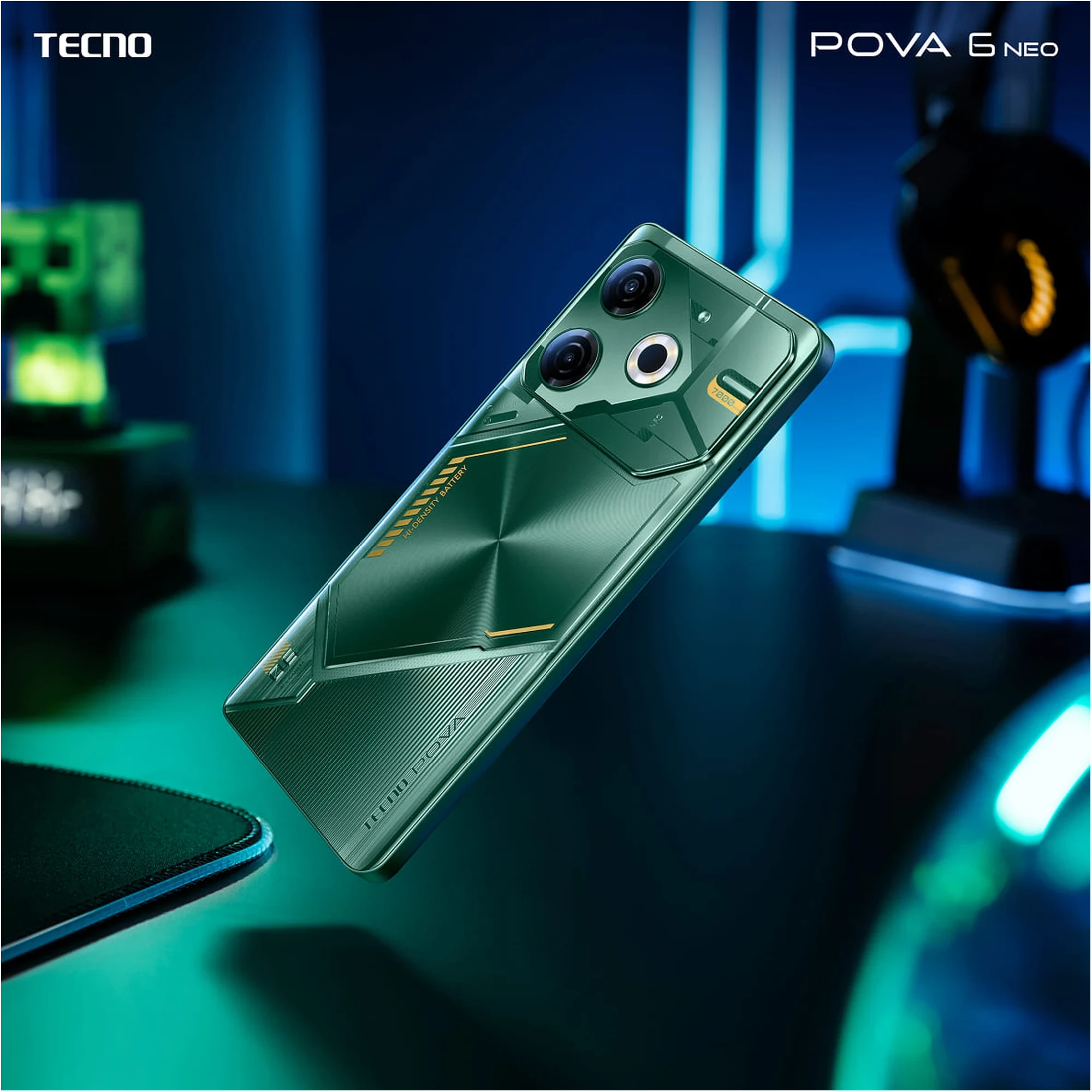 Купити Смартфон Tecno Pova 6 Neo (LI6) (4894947021046) - фото 9