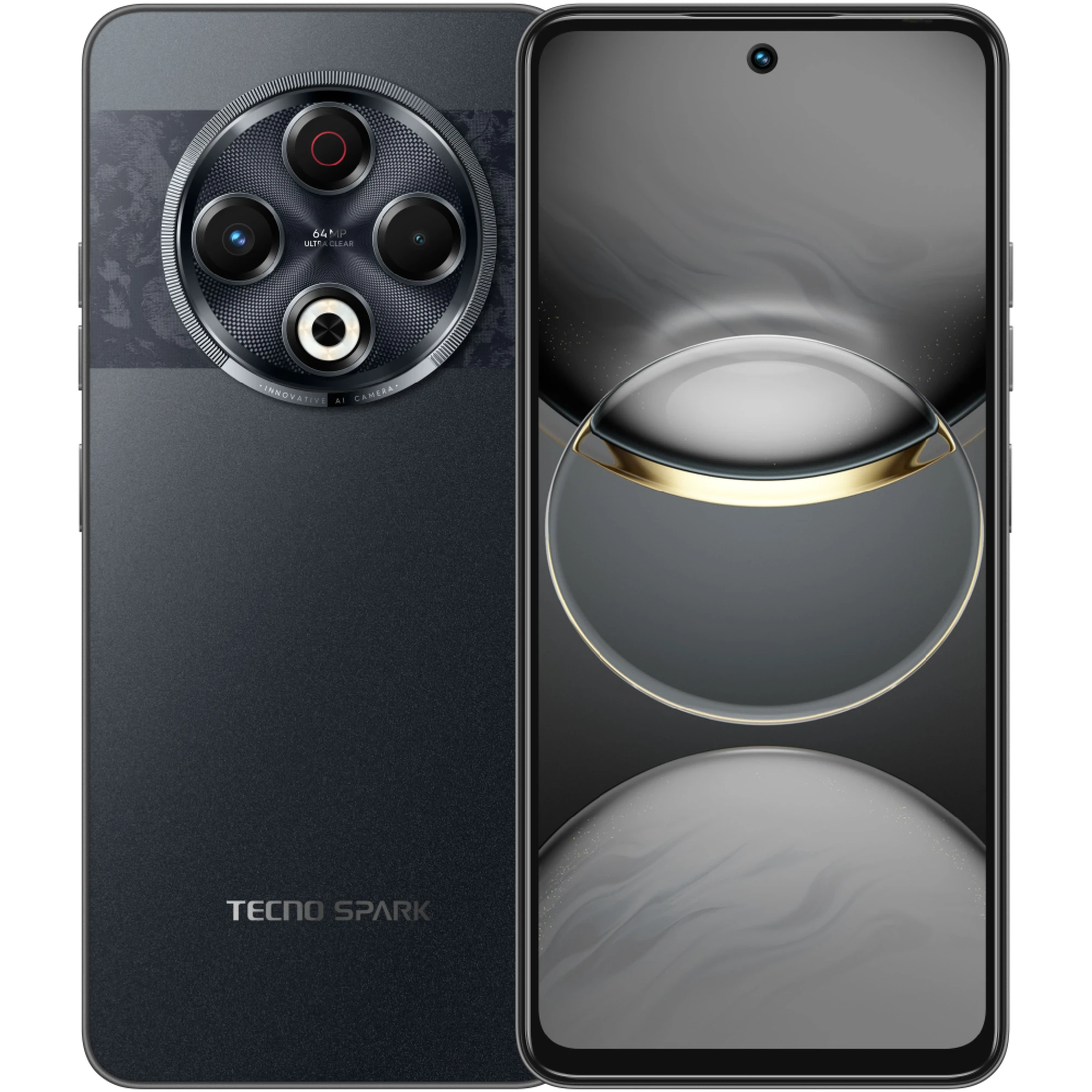 Купити Смартфон Tecno Spark 30 (KL6) 8/128GB Stellar Shadow (4894947047862) - фото 1