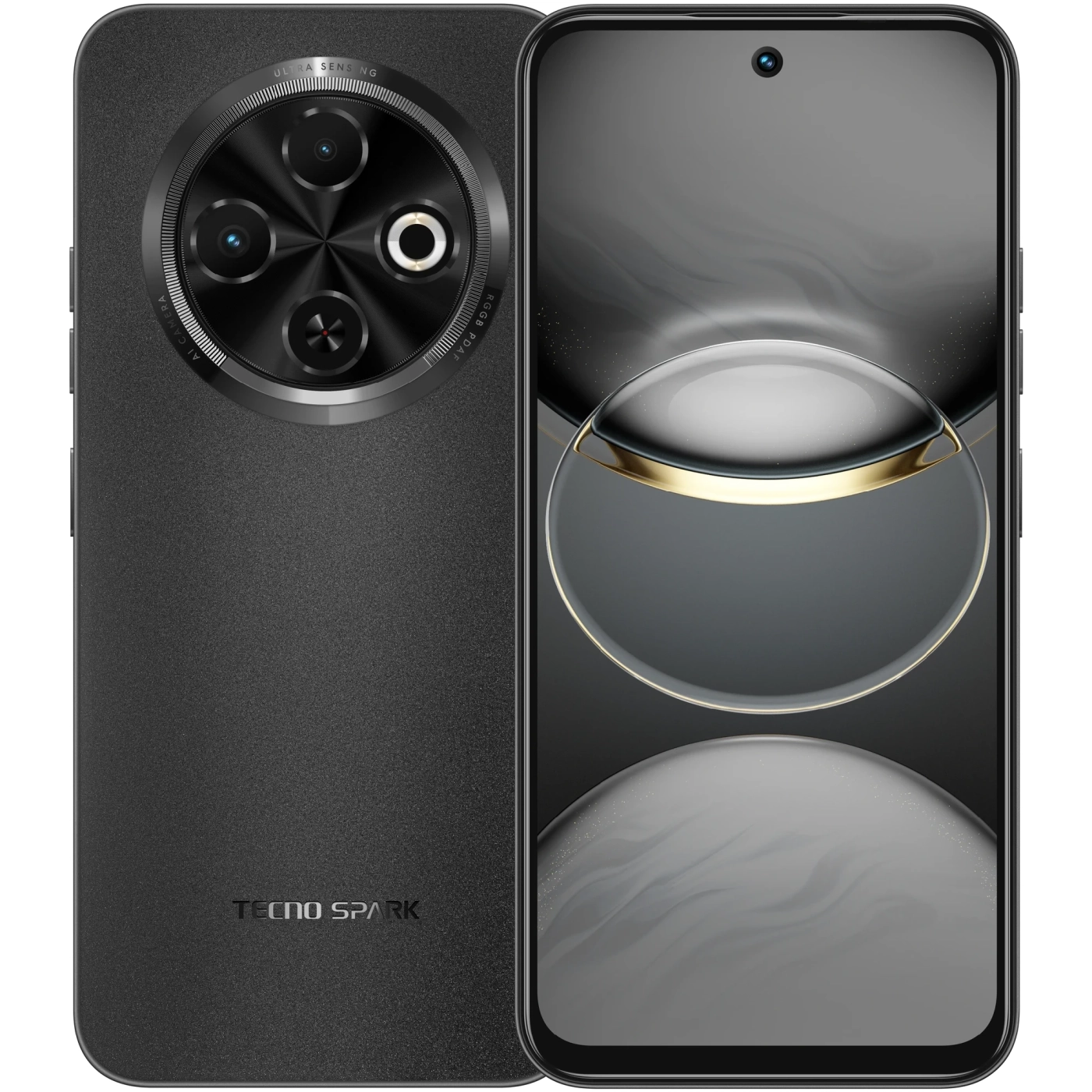 Купить Смартфон Tecno Spark 30C (KL5n) 6/128GB Orbit Black (4894947051753) - фото 1