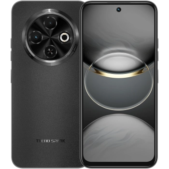 Купить Смартфон Tecno Spark 30C (KL5n) 6/128GB Orbit Black (4894947051753) - фото 1