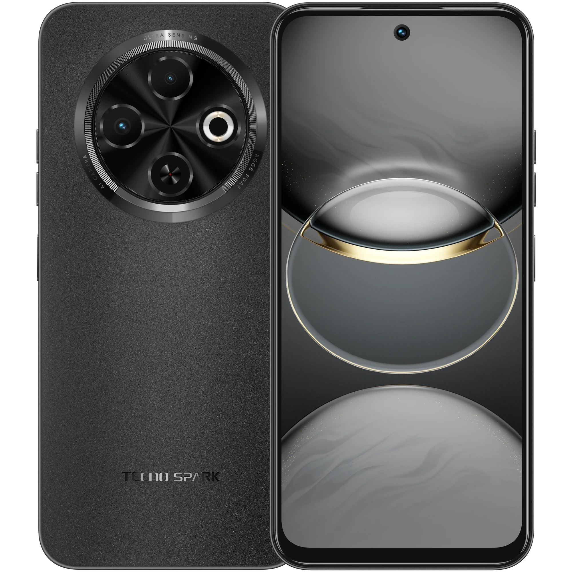 Купить Смартфон Tecno Spark 30C (KL5n) 6/128GB Orbit Black (4894947051753) - фото 1