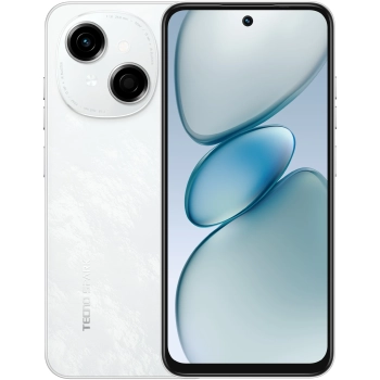 Купити Смартфон Tecno Spark Go 1 (KL4) 4/128GB Glittery White (4894947036194) - фото 1