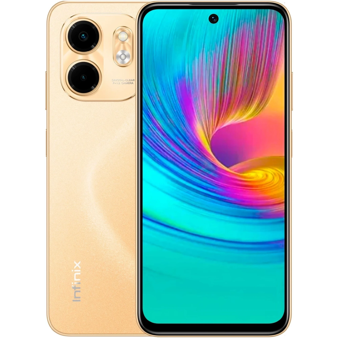 Купить Смартфон Infinix Smart 9 3/64GB X6532 Sandstone Gold (4894947049941) - фото 1