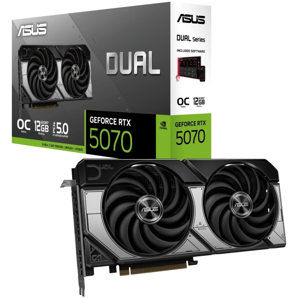 Купити Відеокарта Asus Dual GeForce RTX 5070 12GB OC (DUAL-RTX 5070-O12G) - фото 7