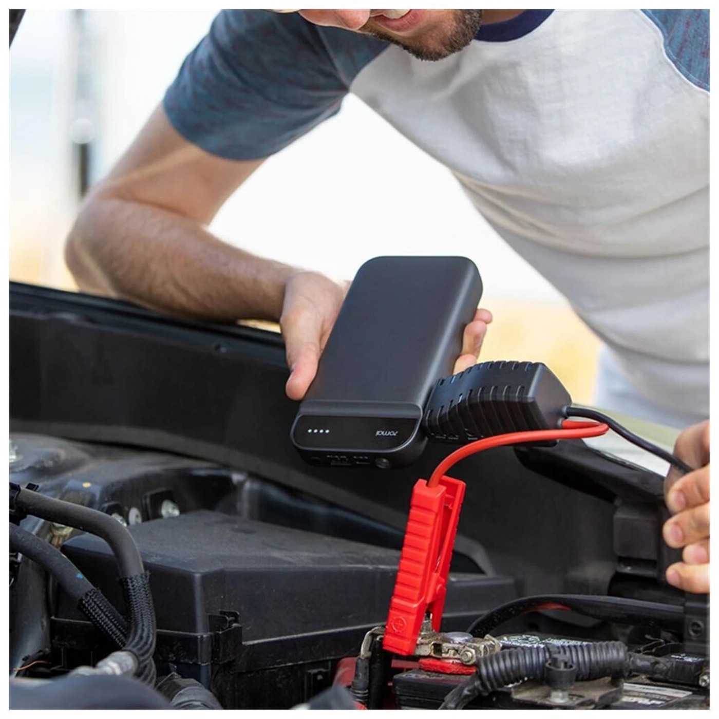 Купить Пуско-зарядное устройство 70Mai 11100mAh Jump Starter Midrive PS01 (523090) - фото 8