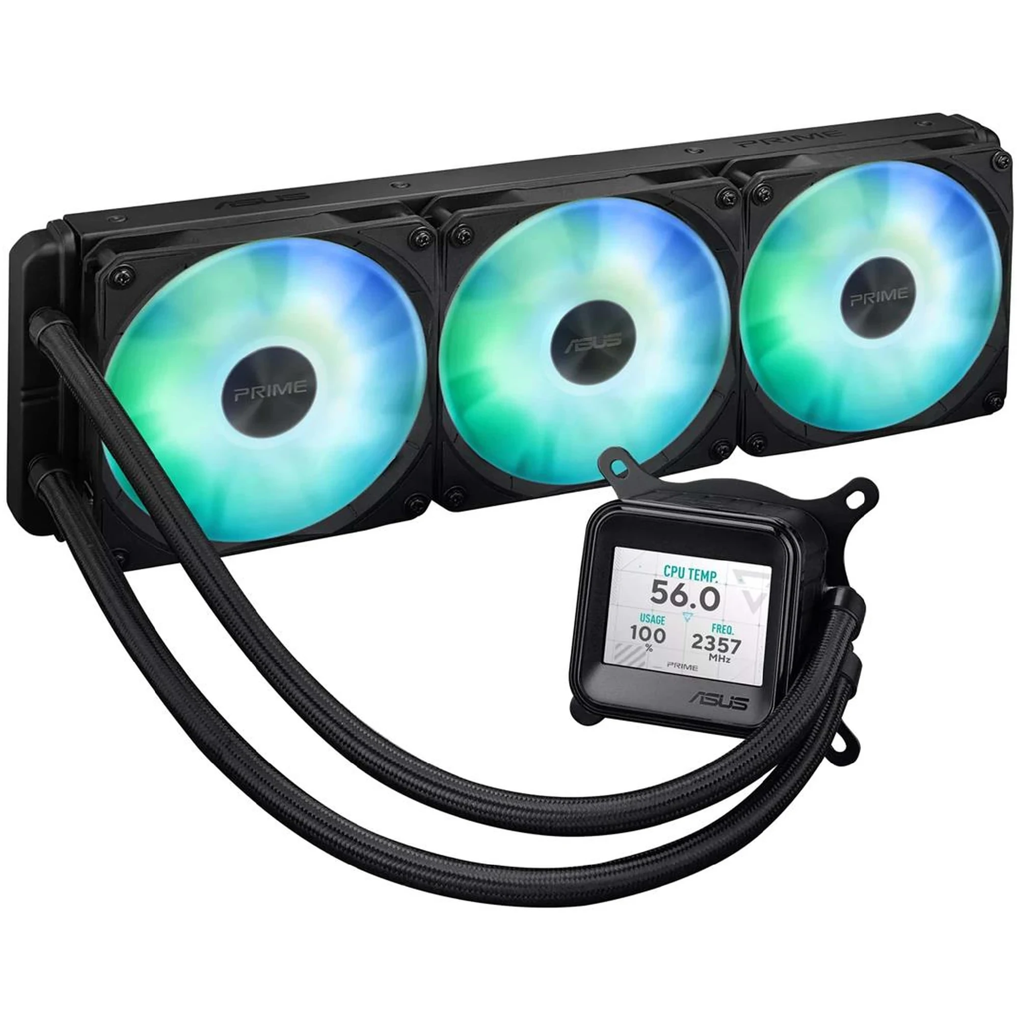 Купить Система водяного охлаждения ASUS PRIME-LC-360-ARGB-LCD (90RC00Z1-B0EAY0) - фото 2