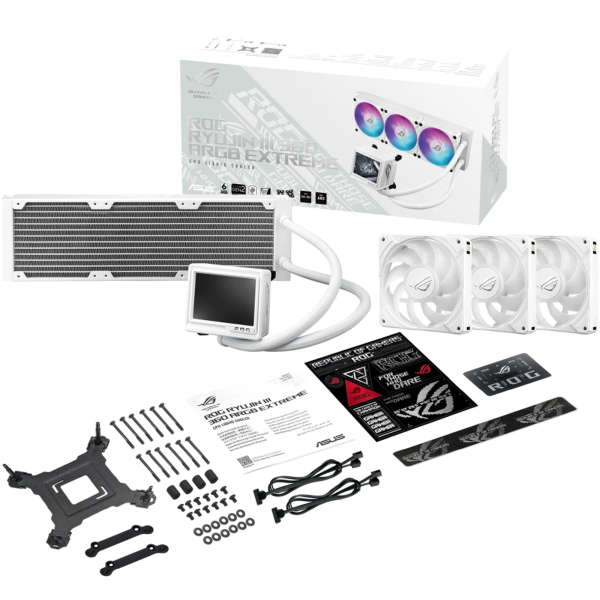 Купить Система водяного охлаждения ASUS ROG-RYUJIN-III-360-ARGB-EXTREME-WHT (90RC0132-M0EAY0) - фото 10