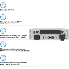 Купить MPPT модуль DEYE BOS-B 200KW 8 MPPT (SUN-MPPT-L01-EU-AM8) - фото 2