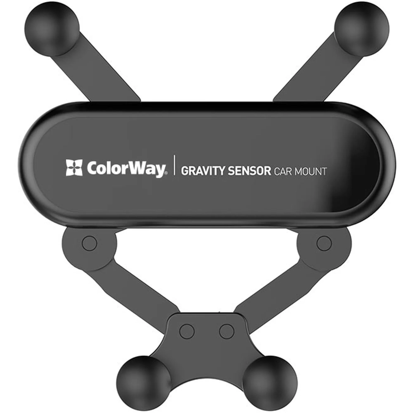 Купити Автотримач ColorWay Gravity Sensor Holder Black (CW-CHG11-BK) - фото 7