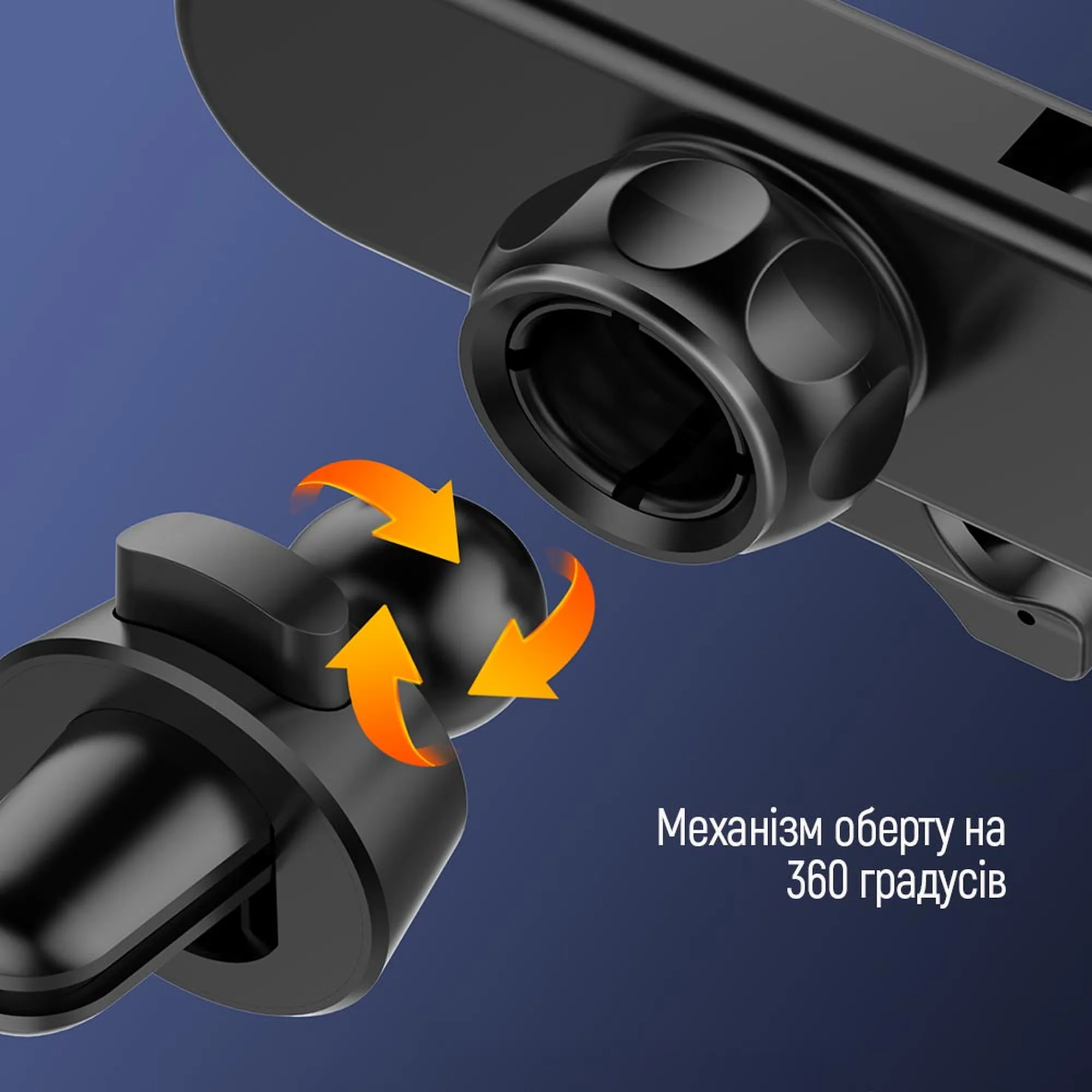Купити Автотримач ColorWay Gravity Sensor Holder Black (CW-CHG11-BK) - фото 14