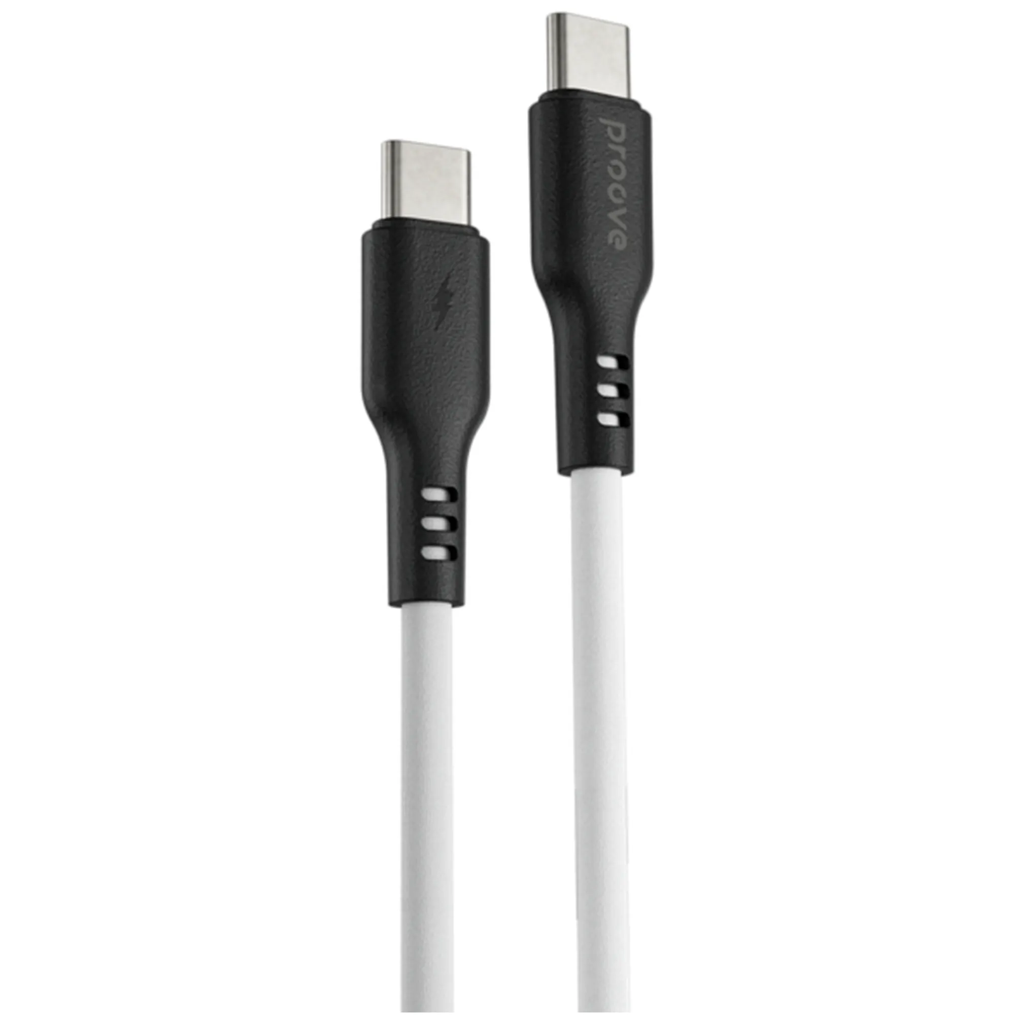 Купити Кабель Proove Rebirth USB-C 60W 1m White (CCRE60002202)_ - фото 1