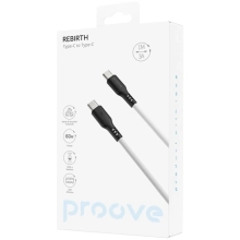 Купити Кабель Proove Rebirth USB-C 60W 1m White (CCRE60002202)_ - фото 2