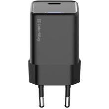 Купити Зарядний пристрій СolorWay GaN 25W 3A USB-C Black (CW-CHS052PD-BK) - фото 2