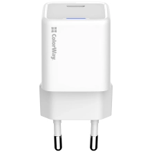 Купить Зарядное устройство СolorWay GaN 25W 3A USB-C White (CW-CHS052PD-WT) - фото 2