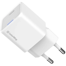 Купить Зарядное устройство СolorWay GaN 25W 3A USB-C White (CW-CHS052PD-WT) - фото 3