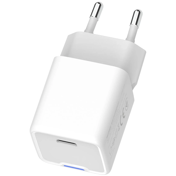 Купить Зарядное устройство СolorWay GaN 25W 3A USB-C White (CW-CHS052PD-WT) - фото 5