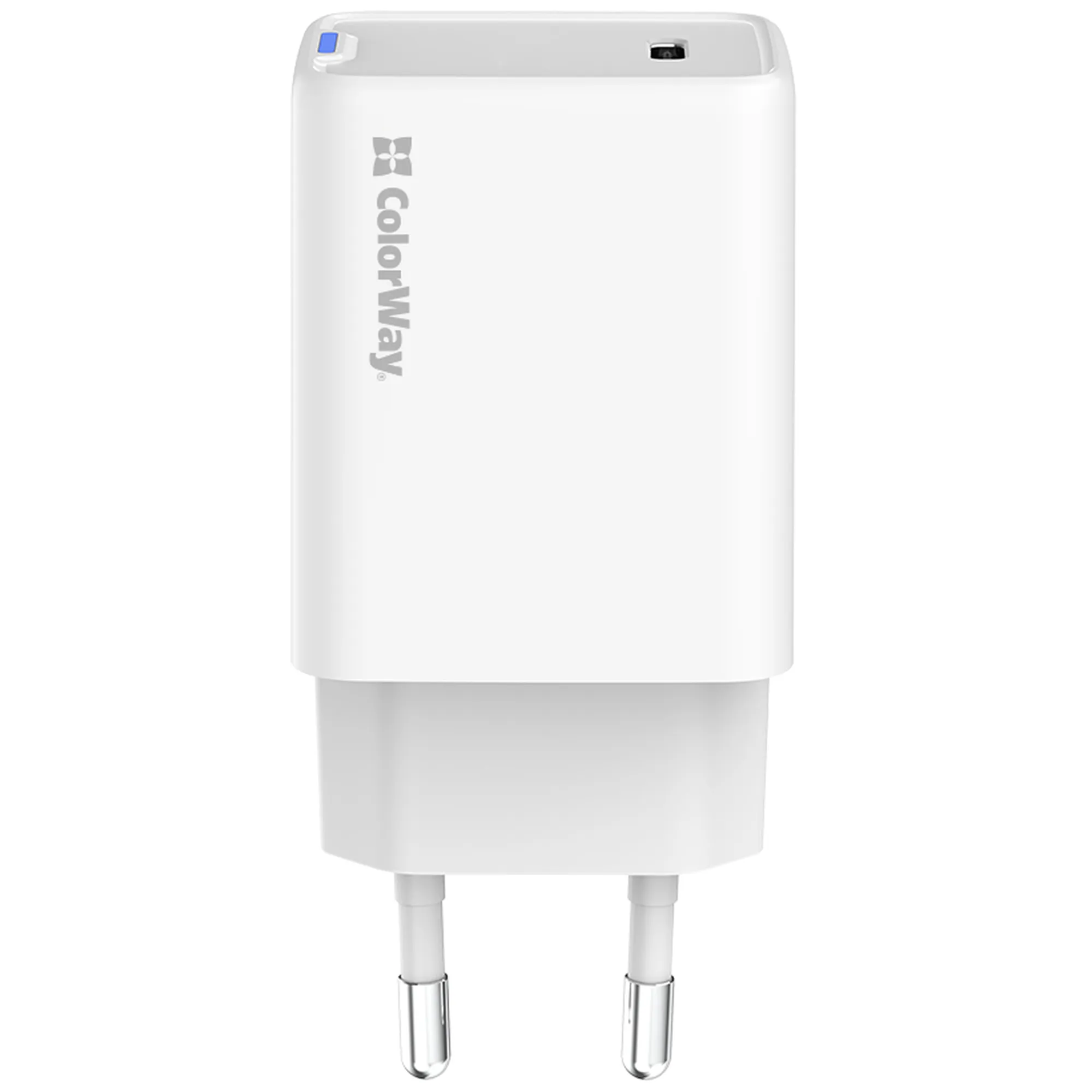 Купити Зарядний пристрій СolorWay GaN 45W 3A USB-C White (CW-CHS057PD-WT) - фото 2