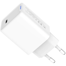 Купити Зарядний пристрій СolorWay GaN 45W 3A USB-C White (CW-CHS057PD-WT) - фото 4