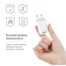 Купить Зарядное устройство СolorWay GaN 35W 3A USB-C+USB White (CW-CHS055PD-WT) - фото 13