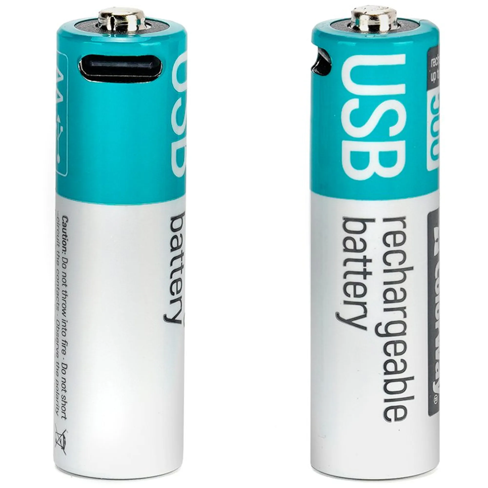 Купить Аккумуляторная батарея ColorWay AA USB-С 2220 mAh 1.5V Li-Pol 2 шт. (CW-UBAA-10) - фото 2