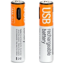 Купить Аккумуляторная батарея ColorWay AAА USB-С 590 mAh 1.5V Li-Pol 2 шт. (CW-UBAAA-09) - фото 2
