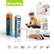 Купить Батарейка ColorWay Alkaline Power AA 24 шт. (CW-BALR06-24PB) - фото 4