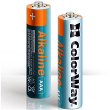Купить Батарейка ColorWay Alkaline Power AAA 24 шт. (CW-BALR03-24PB) - фото 2