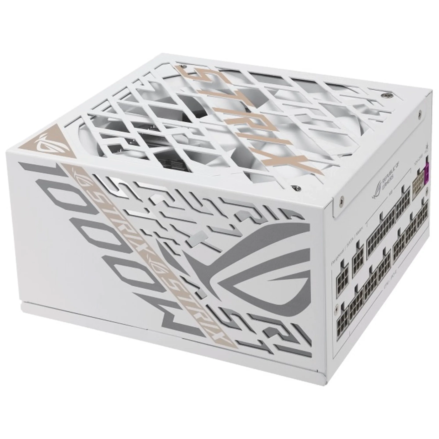 Купити Блок живлення ASUS ROG Strix 1000W Platinum White Edition (90YE00W4-B0NA00) - фото 3