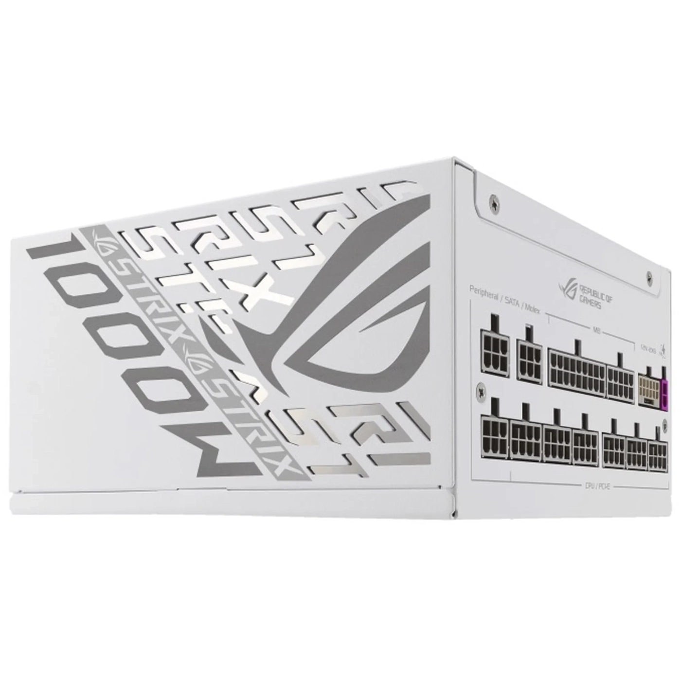 Купити Блок живлення ASUS ROG Strix 1000W Platinum White Edition (90YE00W4-B0NA00) - фото 10