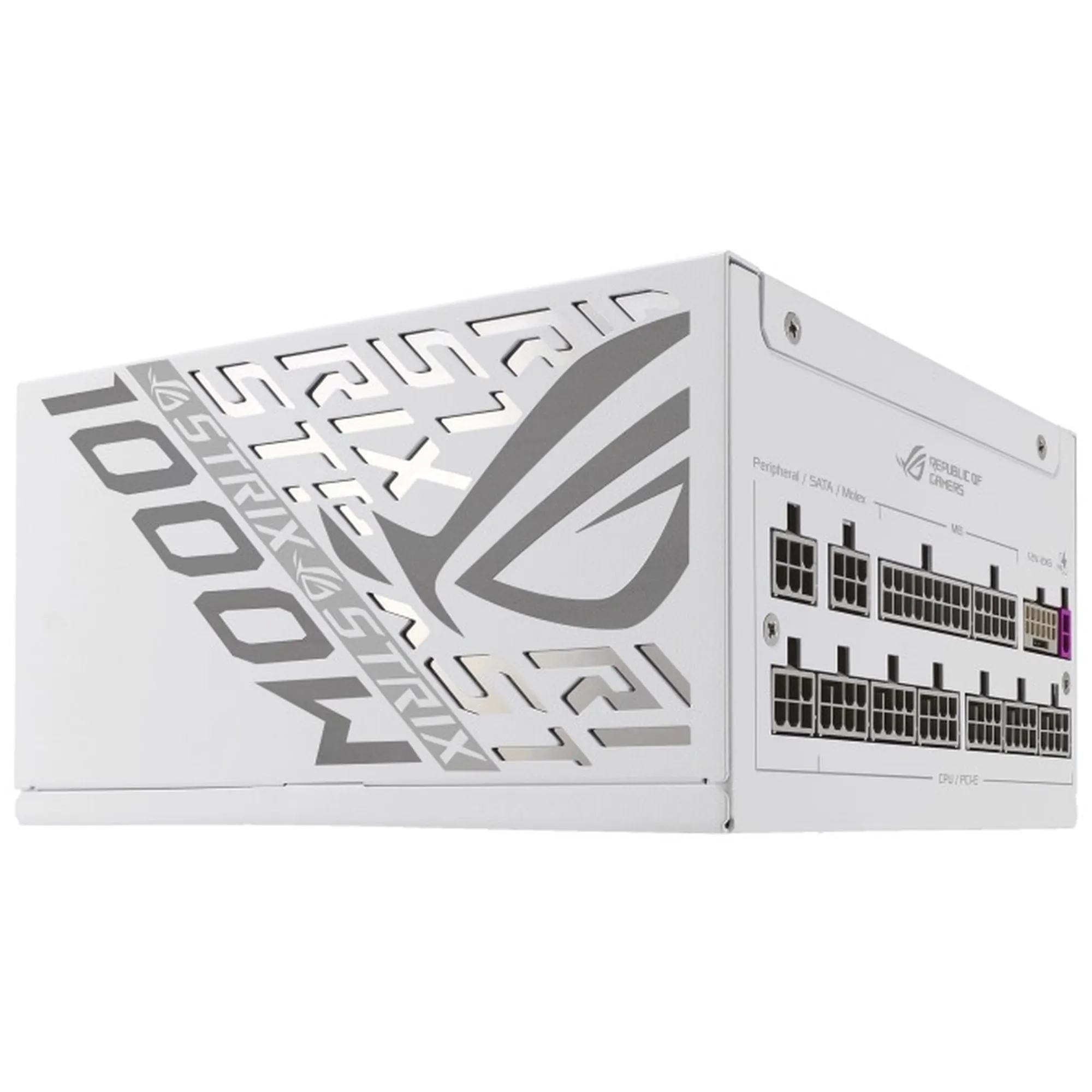 Купити Блок живлення ASUS ROG Strix 1000W Platinum White Edition (90YE00W4-B0NA00) - фото 10