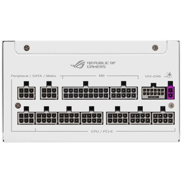 Купити Блок живлення ASUS ROG Strix 1000W Platinum White Edition (90YE00W4-B0NA00) - фото 12