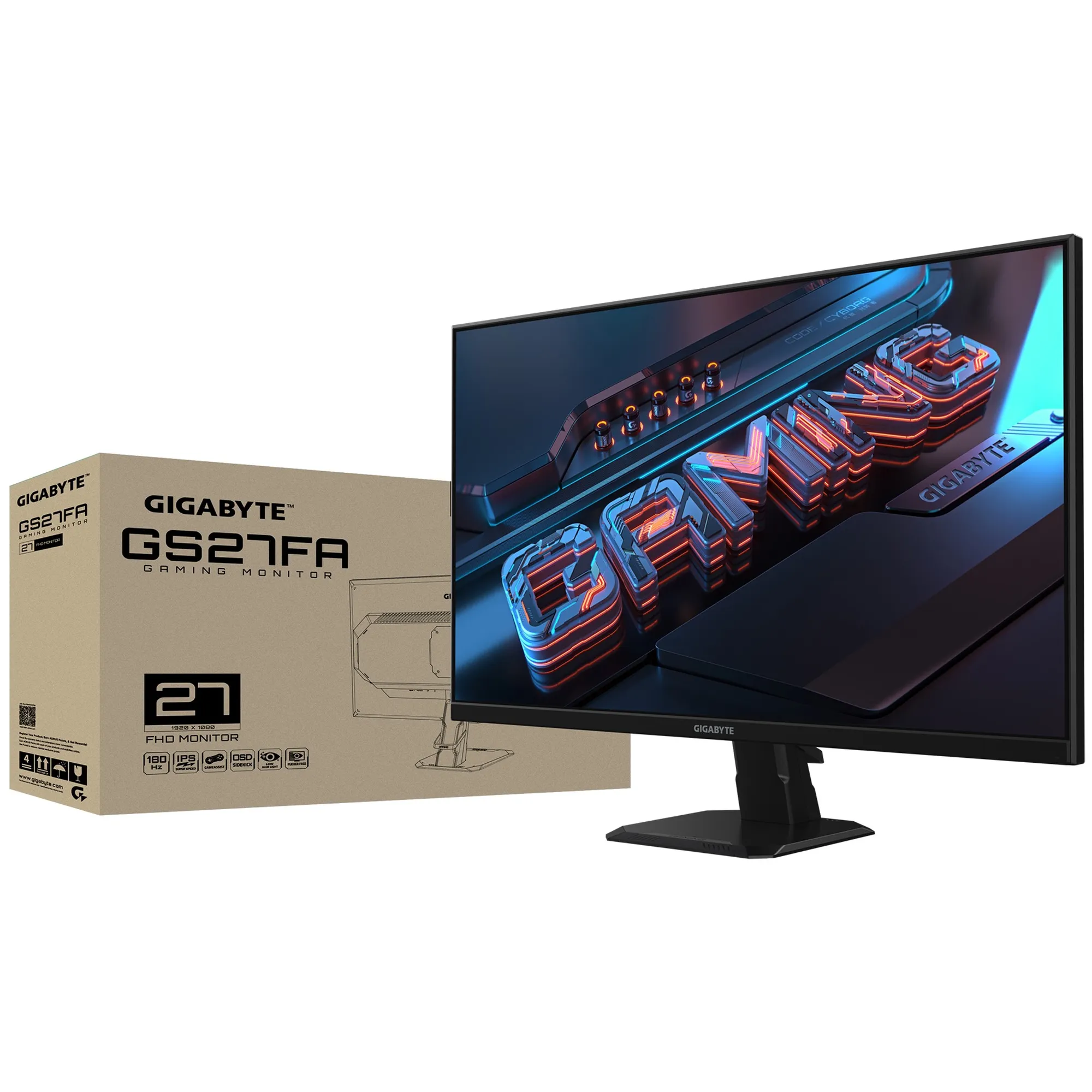Купити Монітор 27" Gigabyte Gaming GS27FA (GS27FA EU) - фото 8