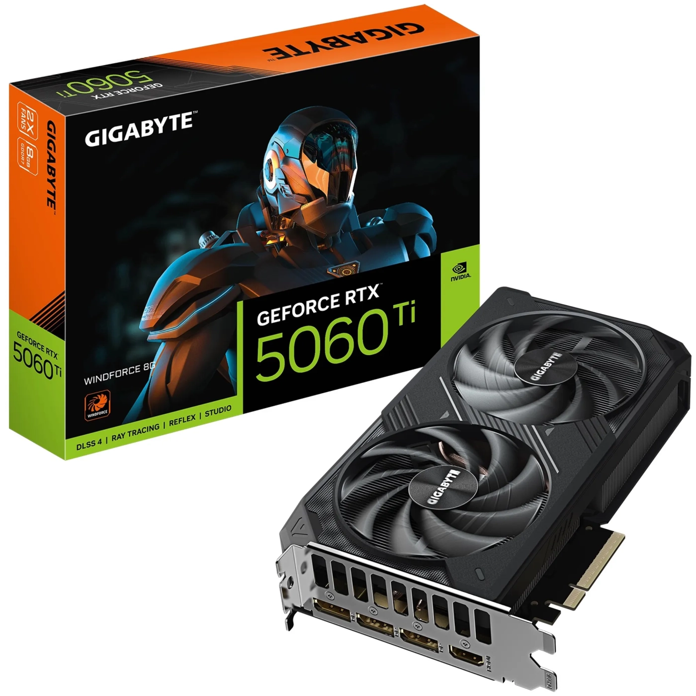 Купити Відеокарта GIGABYTE Nvidia GeForce RTX 5060 Ti WINDFORCE 8G (GV-N506TWF2-8GD) - фото 10