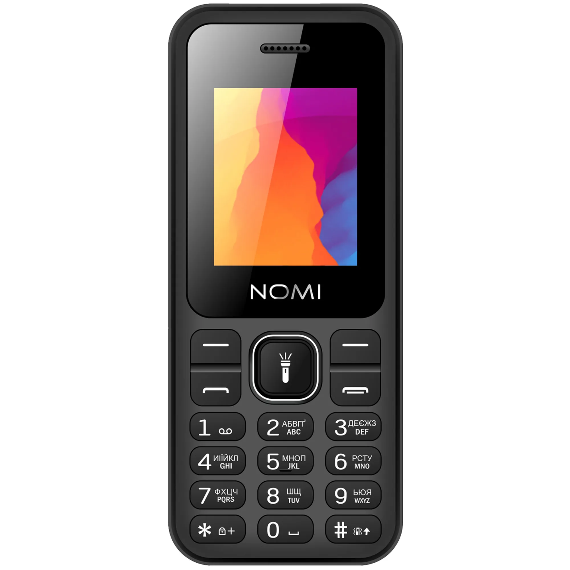 Купити Мобільний телефон Nomi i1880 Black - фото 1