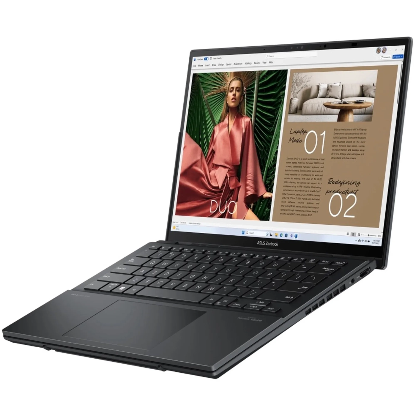 Купить Ноутбук ASUS Zenbook DUO UX8406CA-QL214X (90NB14X1-M00BR0) - фото 7