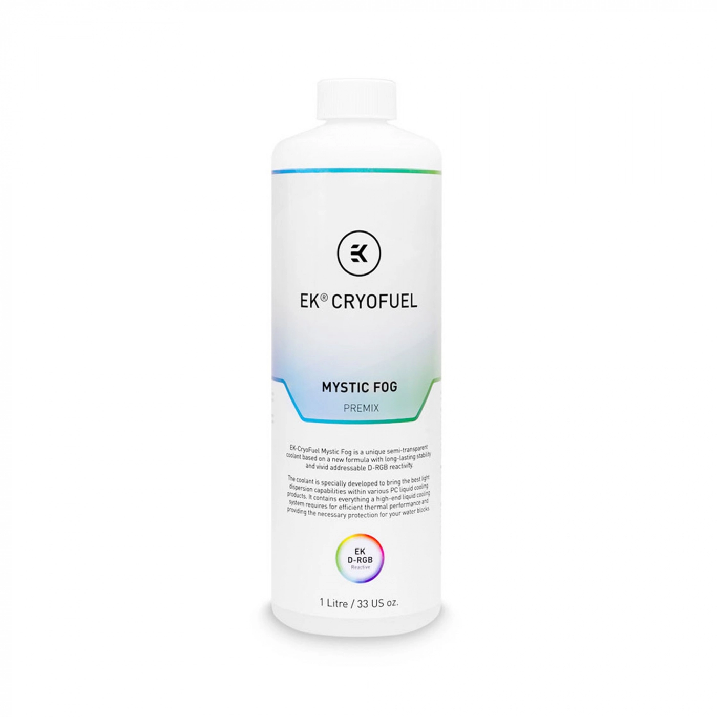 Купити Охолоджуюча рідина EKWB EK-CryoFuel Mystic Fog (Premix 1000mL) (3831109829912) - фото 1