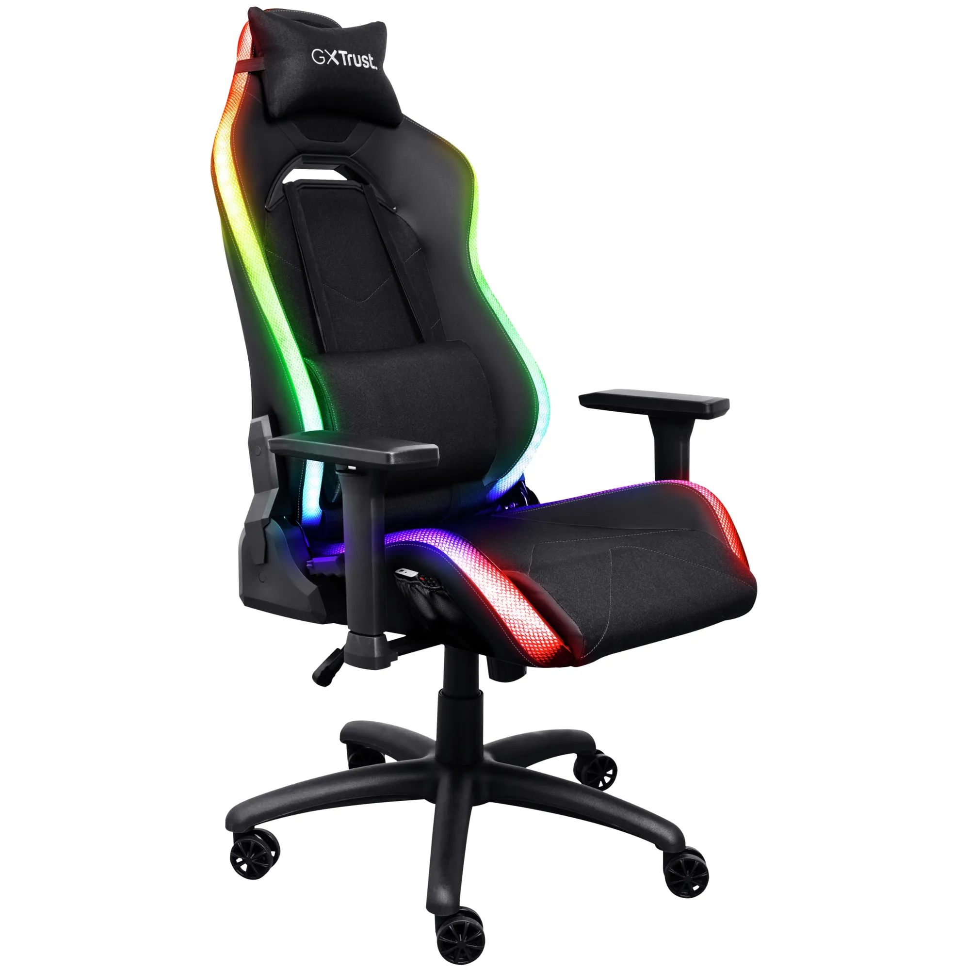 Купить Кресло для геймеров Trust GXT 719 Ruya RGB Black (25185_TRUST) - фото 2