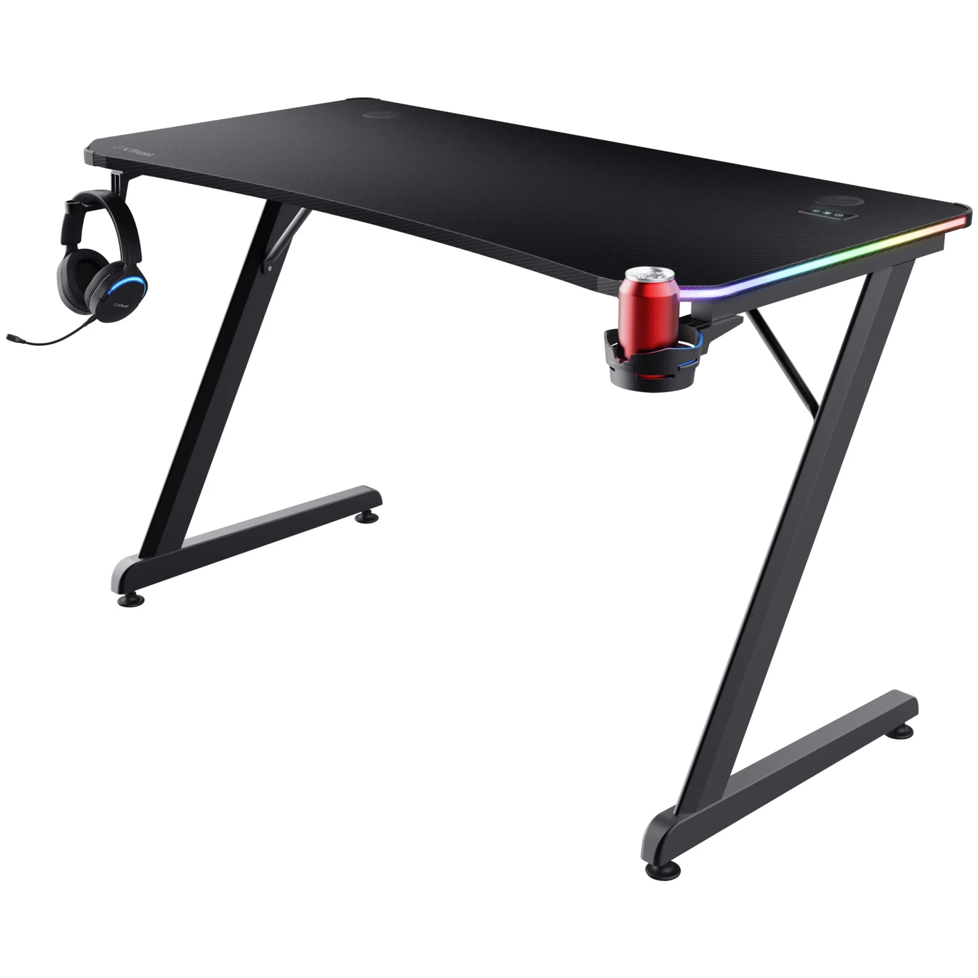Купить Геймерский стол Trust GXT 709 Luminus Black (25184_TRUST) - фото 2