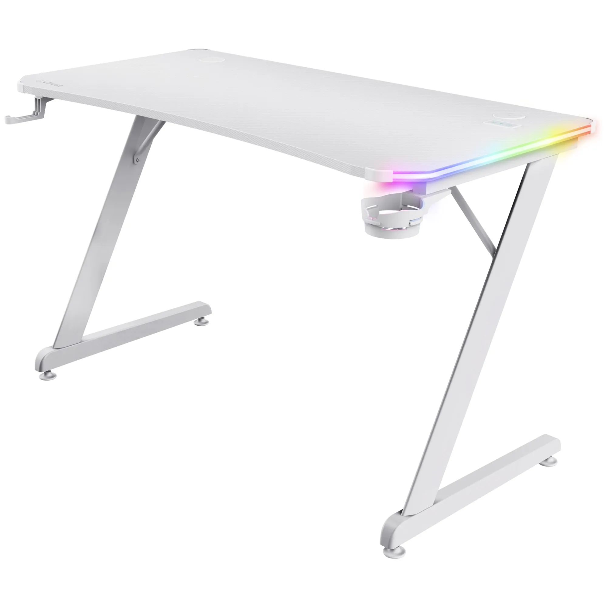Купить Геймерский стол Trust GXT 709W Luminus White (25328_TRUST) - фото 1