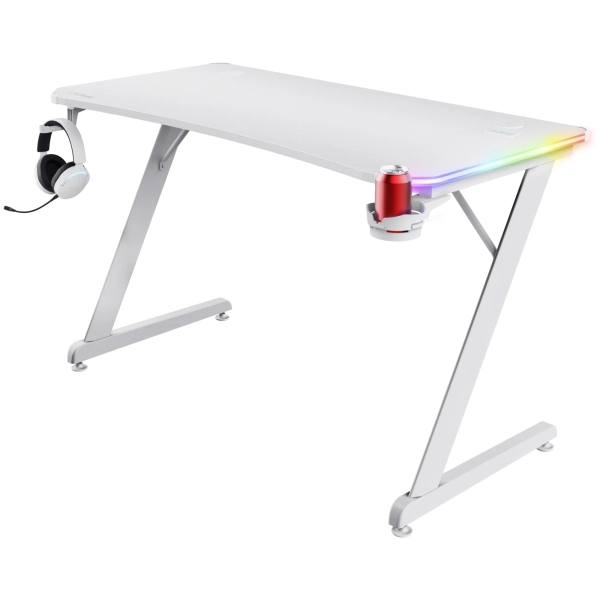 Купить Геймерский стол Trust GXT 709W Luminus White (25328_TRUST) - фото 2