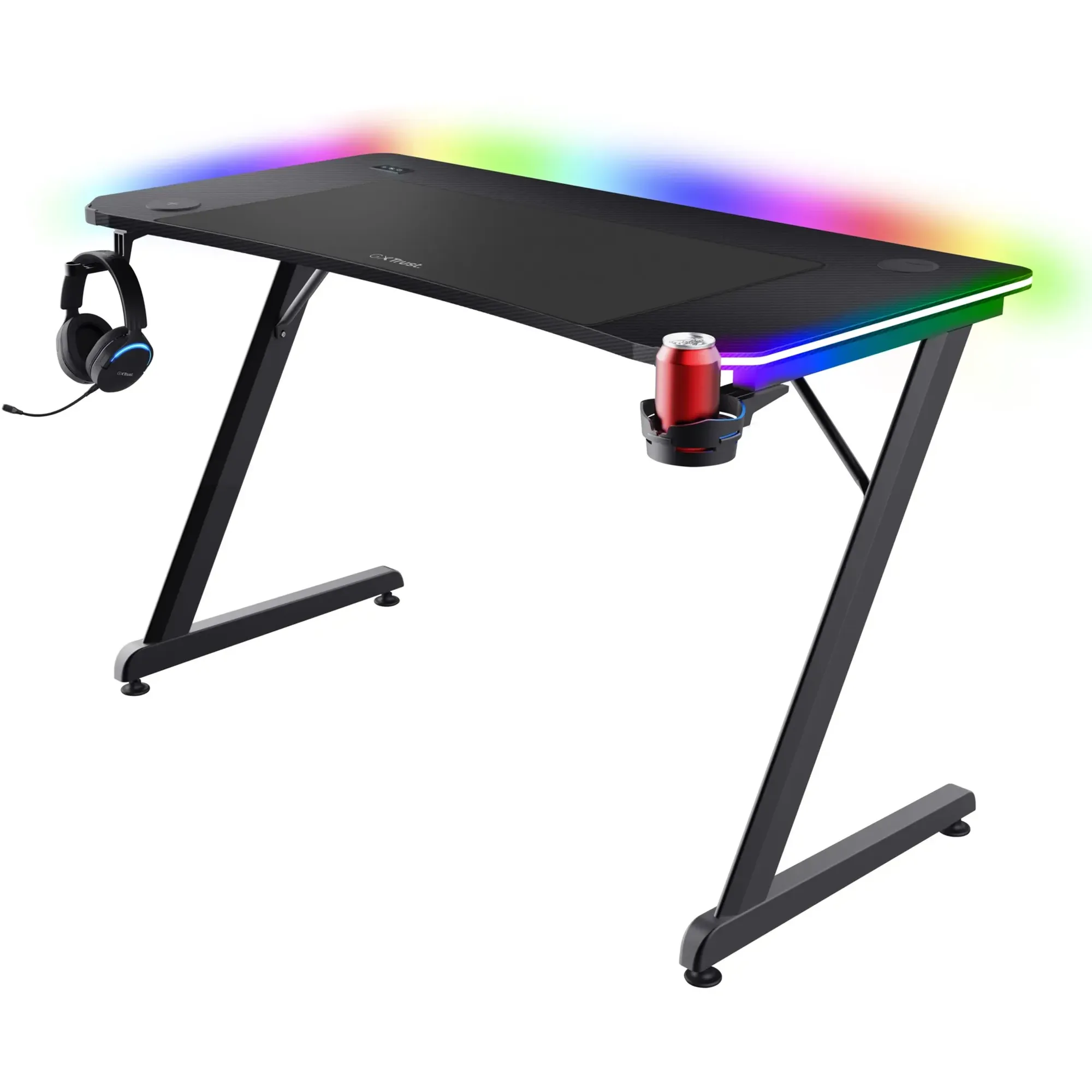 Купить Геймерский стол Trust GXT 710 Luminus Pro RGB Black (25419_TRUST) - фото 2