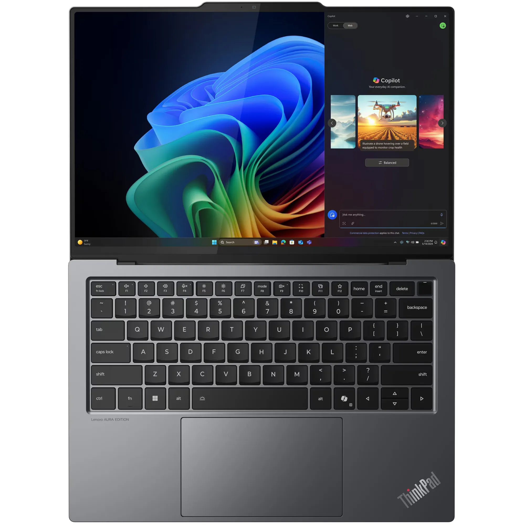 Купить Ноутбук Lenovo ThinkPad X9-14 Gen 1 (21QA001MRA) - фото 9