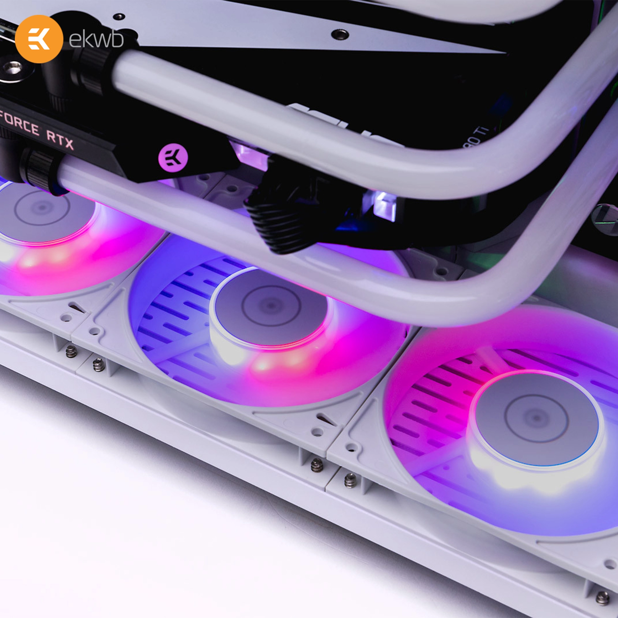 Купить Вентилятор EKWB EK-Vardar EVO 120ER D-RGB (500-2200 RPM) - White - фото 6