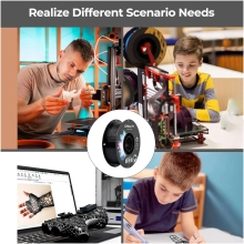 Купити PETG Filament (пластик) для 3D принтера CREALITY 4x1кг, 1.75мм, чорний/білий (3301030079) - фото 3