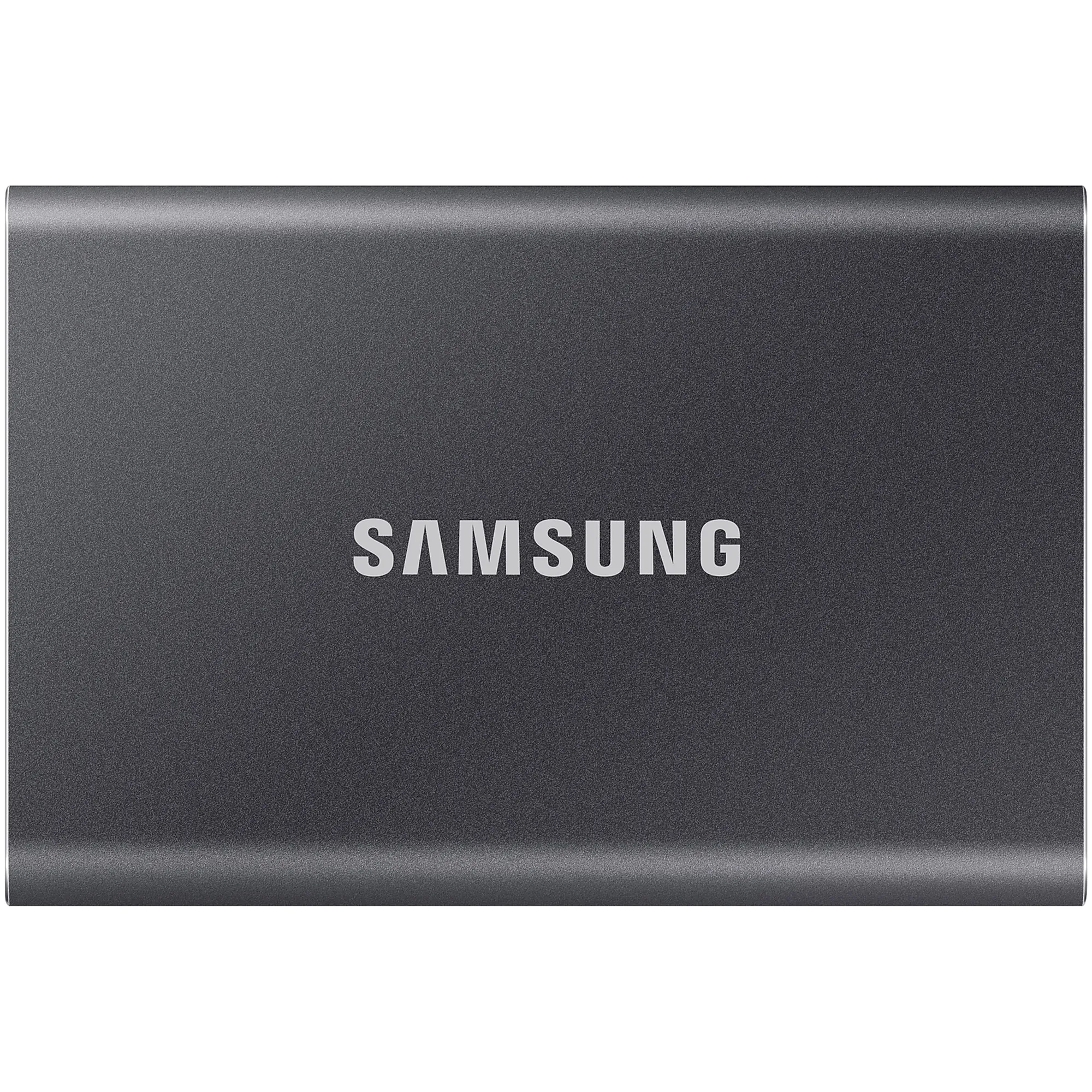 Купити SSD диск Samsung Portable SSD T7 500GB USB-C Titan Gray (MU-PC500T/WW) - фото 1