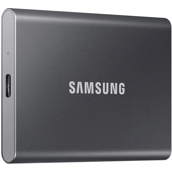 Купити SSD диск Samsung Portable SSD T7 500GB USB-C Titan Gray (MU-PC500T/WW) - фото 2