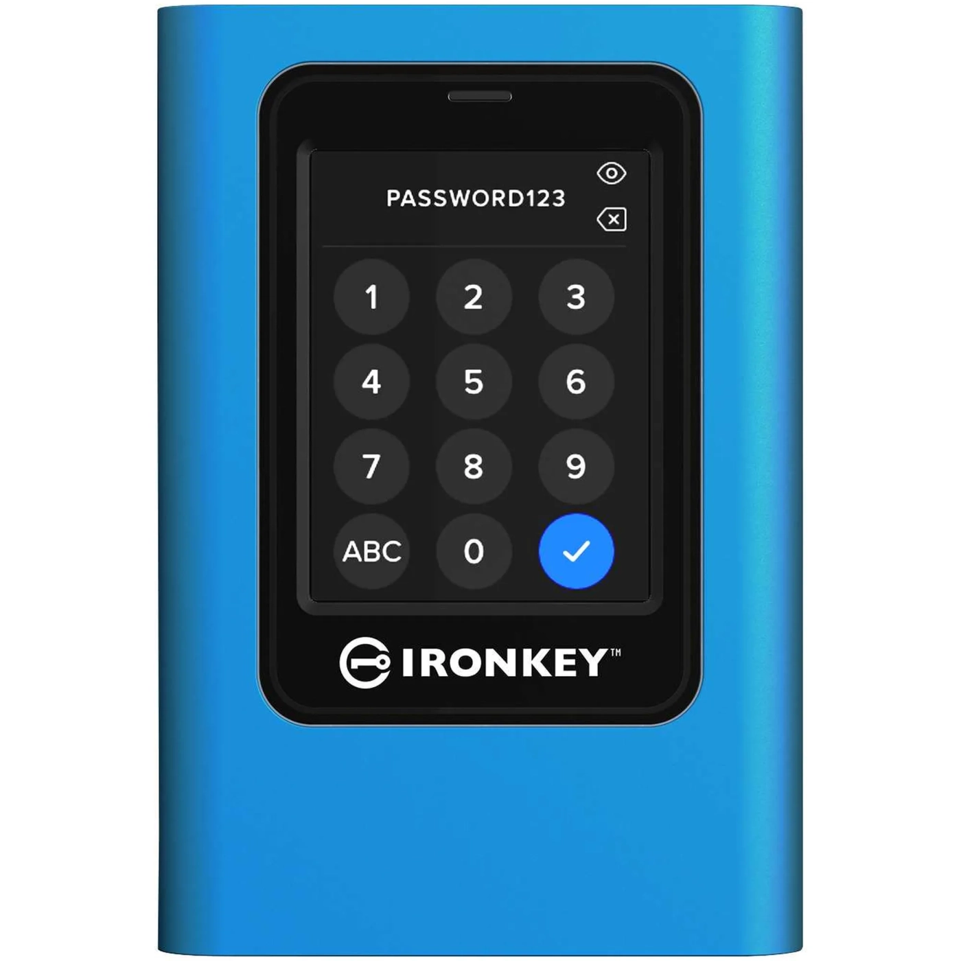 Купить SSD диск Kingston IronKey Vault Privacy 80 3.84TB USB-C (IKVP80ES/3840G) - фото 1