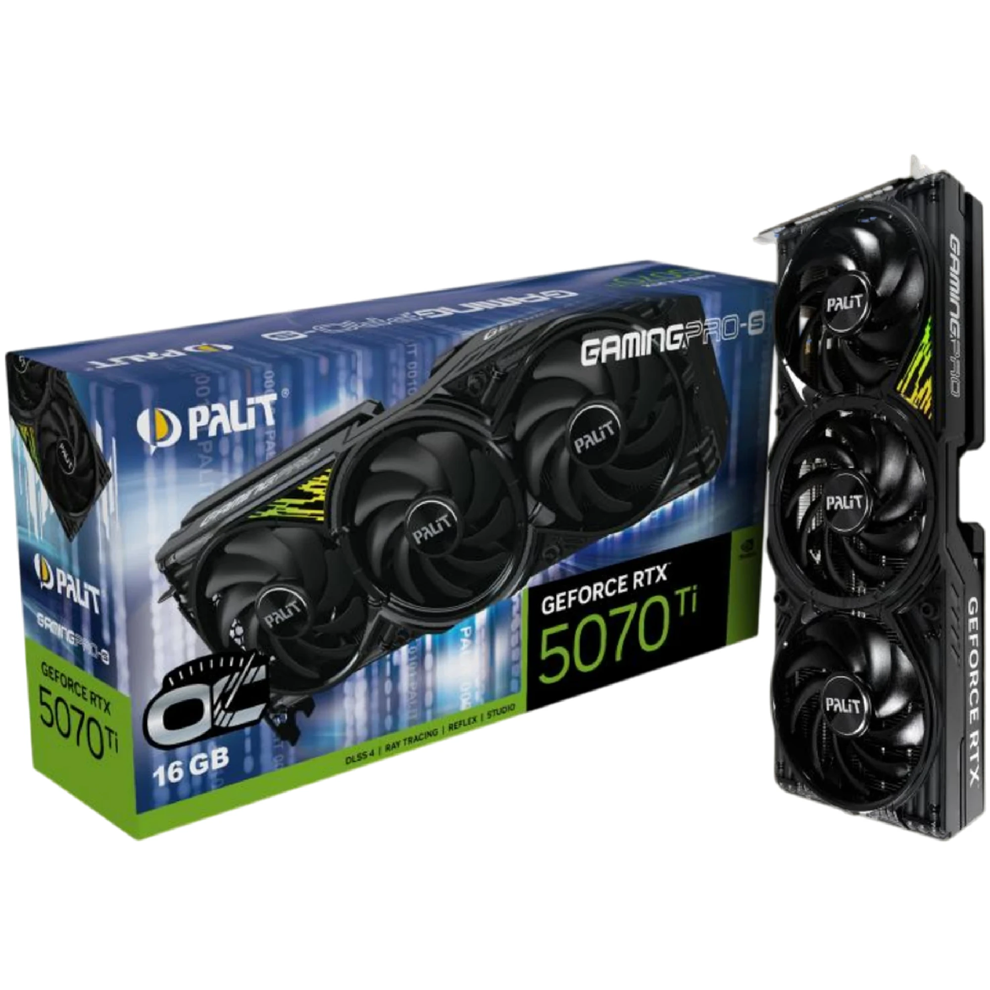 Купити Відеокарта PALIT Nvidia GeForce RTX 5070 Ti GamingPro-S OC 16GB (NE7507TS19T2-GB2031U) - фото 8